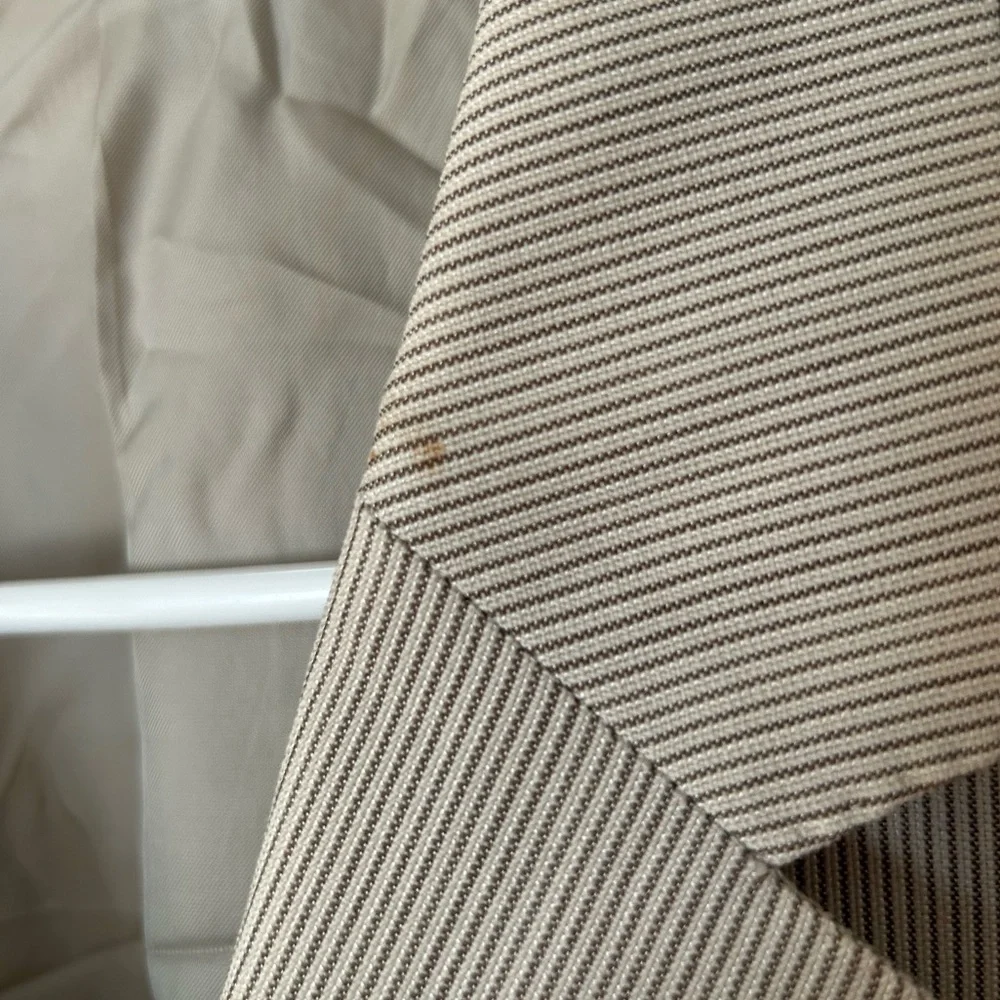 Vintage Gucci Men's Cream Single Breasted Blazer Wool Blend - Picture 10 of 13